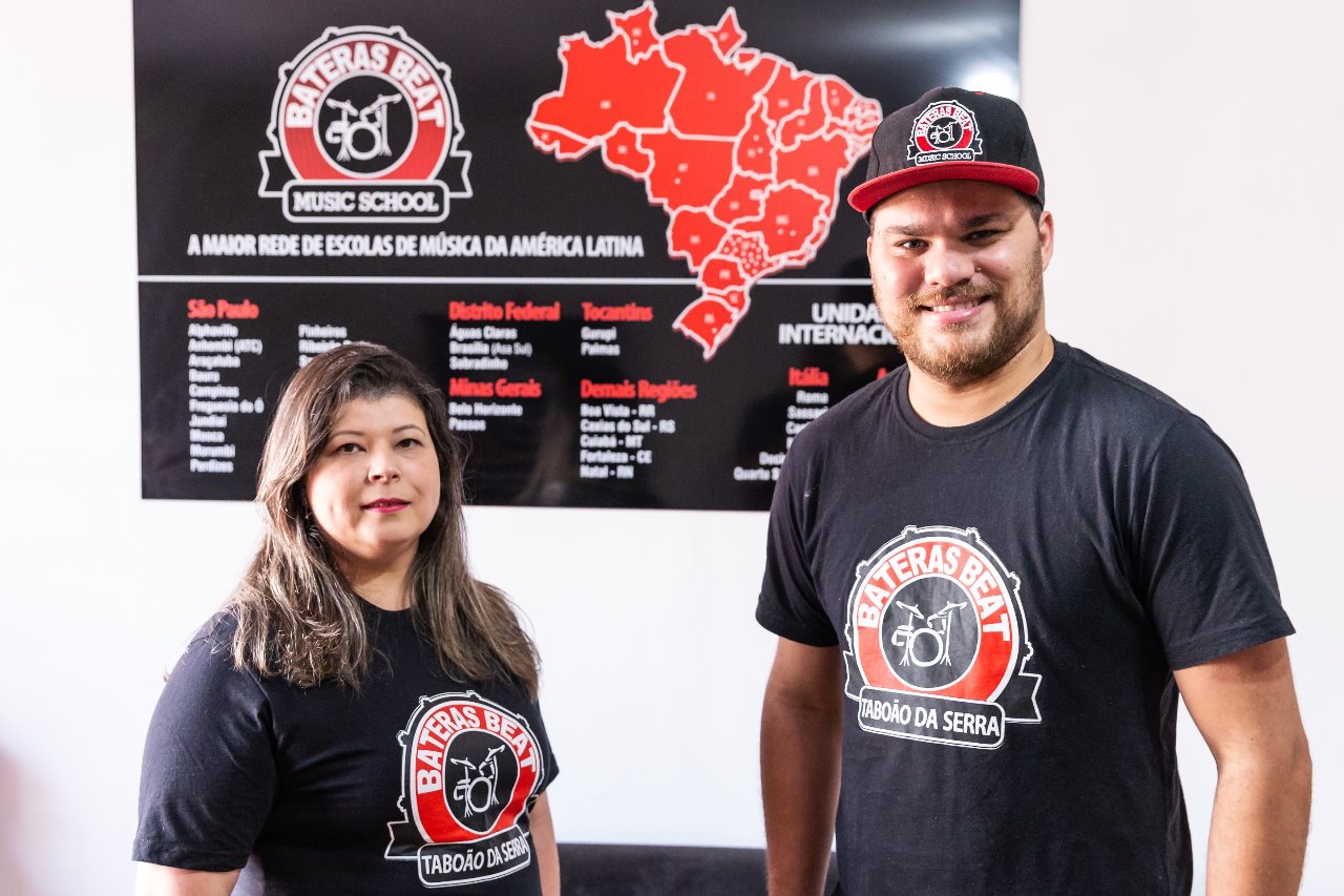 Proprietários Vania Sanchez e Cayan Vieira